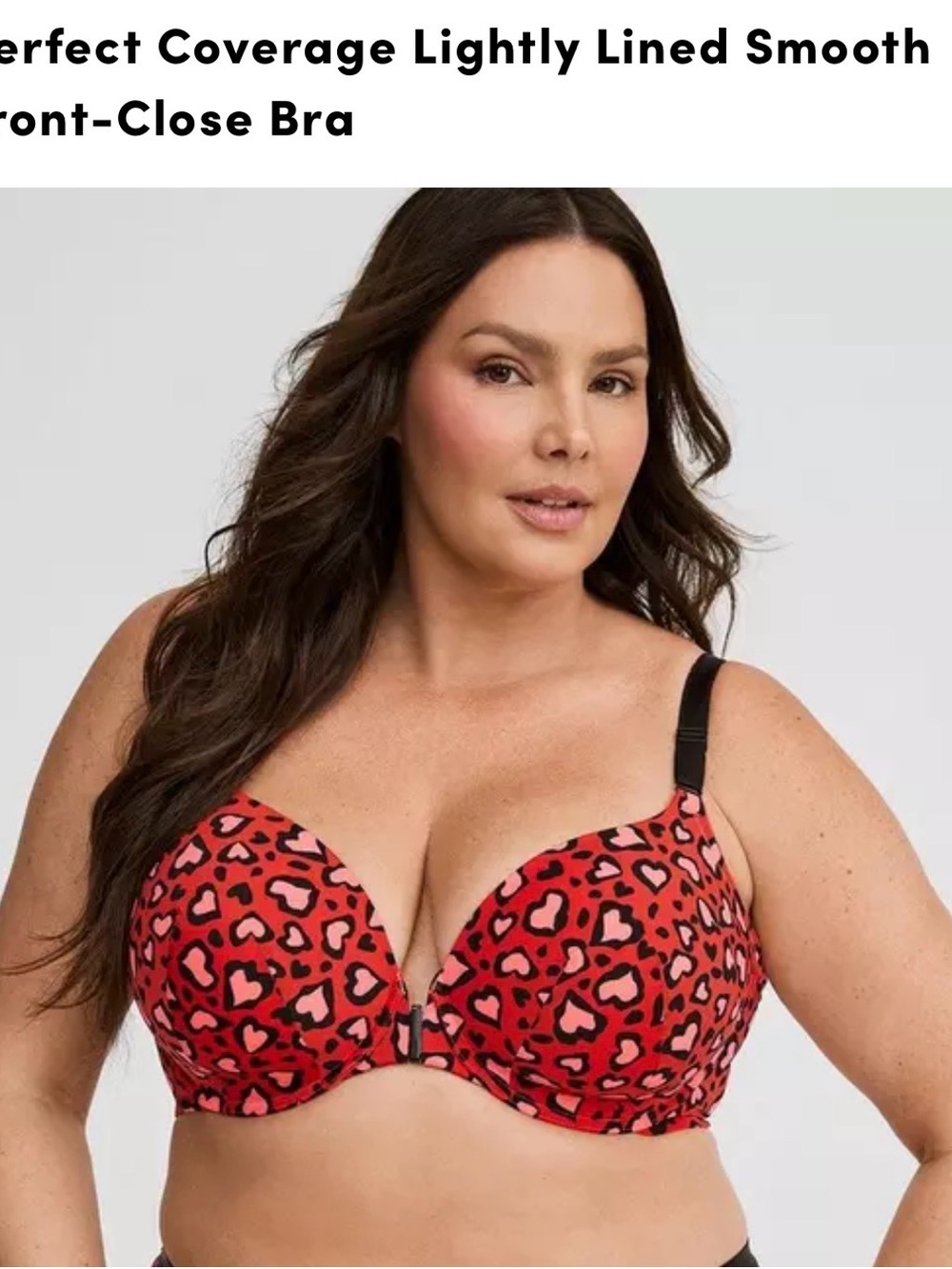 Torrid Perfect Coverage Lightly Lined Smooth Front Close Bra - NWT - 50D